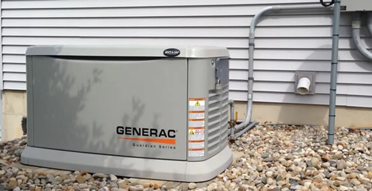 generator installation service featuring outdoor standby generator setup by licensed electricians in Waltham, MA